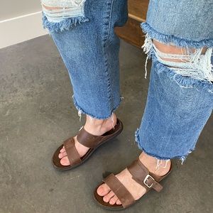 Merrell Brown leather sandal